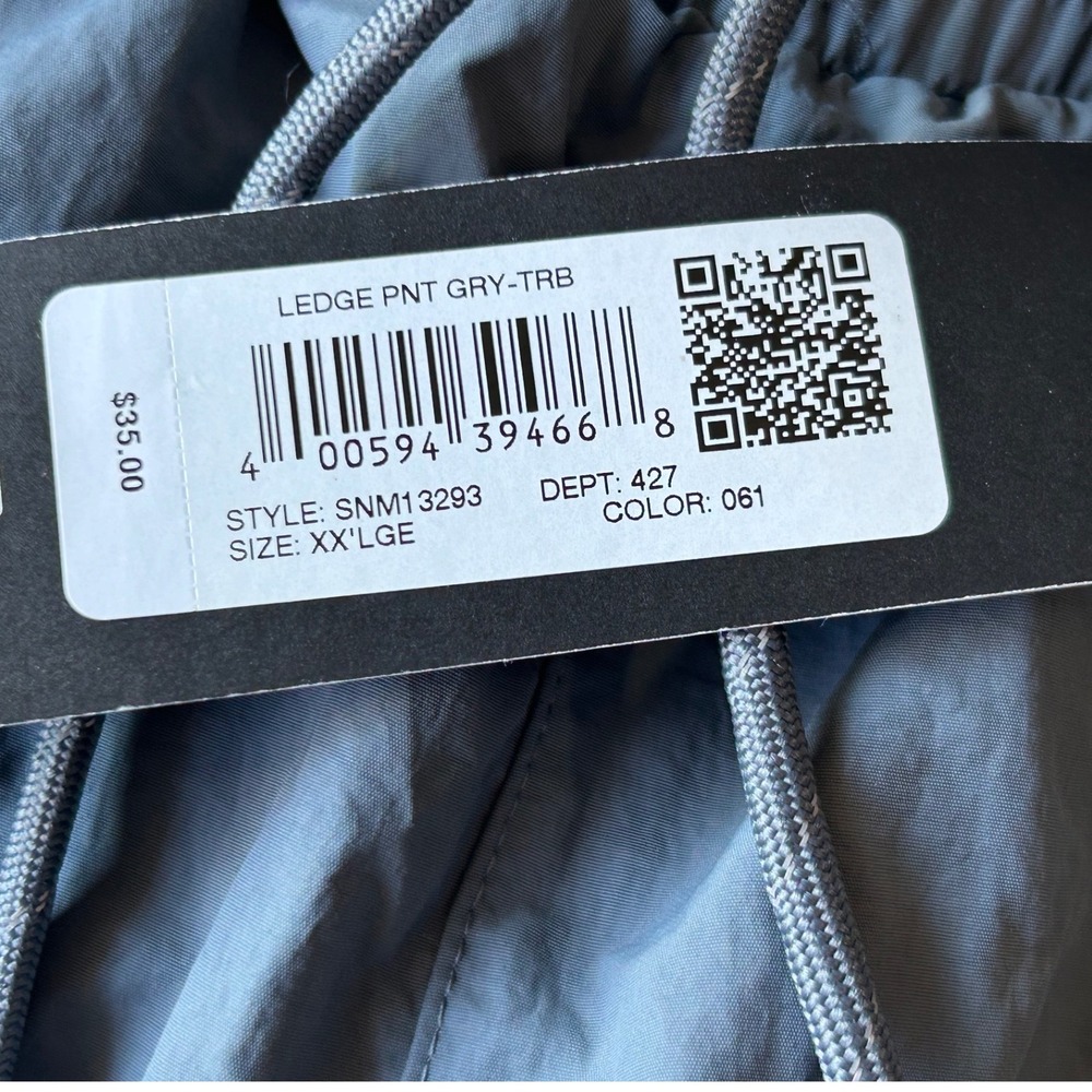 NWT Sonneti London Ledge PNT Mens Track Pants Gray Extra‎ Extra Large XXL - Picture 4 of 5